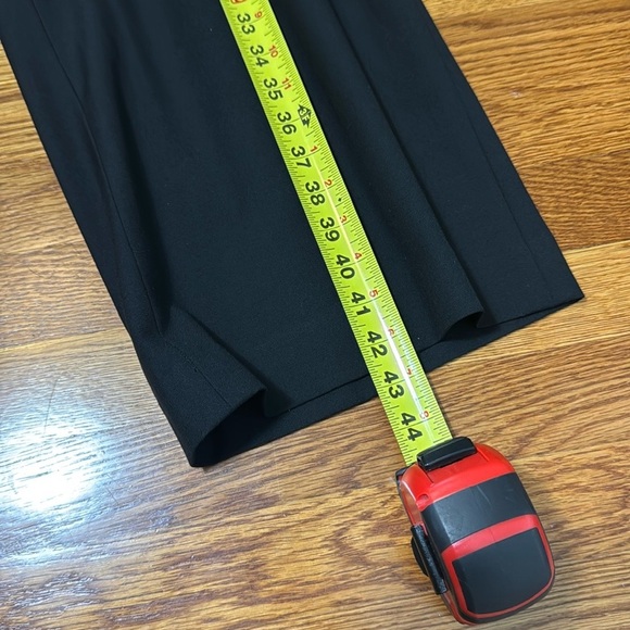 NWT Talbots Black Heritage Wide Leg Pants Wool Blend Size 12 Minimalist Capsule - Picture 10 of 12